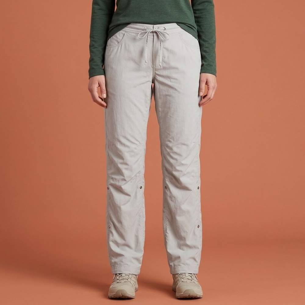 ExOfficio Women's 4 Insect Shield Hiking Pants Gray 29" Inseam READ